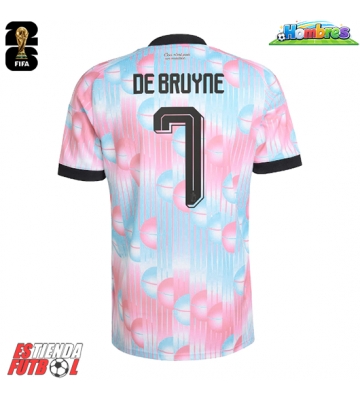 Bélgica Kevin De Bruyne #7 Segunda Equipación Mundial 2026 Manga Corta Bélgica Kevin De Bruyne #7 Segunda Equipación Mundial 2026 Manga Corta